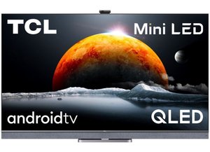 TCL TV 55C825 — телевізор 55" Mini LЕD 4K 100Hz Smart, Android, Silver, ONKYO sound 1-005700 фото