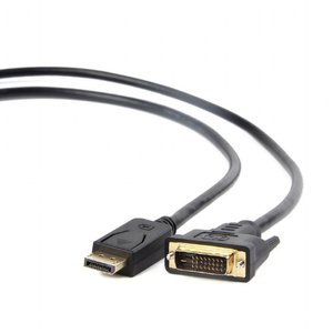 Кабель DisplayPort вилка / DVI вилка, Cablexpert CC-DPM-DVIM-1M 1m