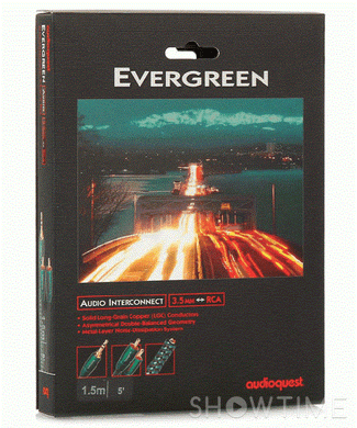AudioQuest EverGreen (3,5mm-2RCA) 1.5м 436835 фото