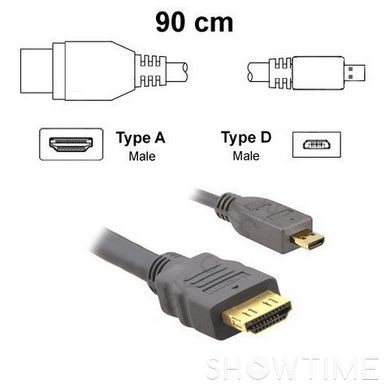 Кабель KRAMER C-HM / HM / AD-6 HDMI- Micro HDMI (Вилка - Вилка) 1,8м 42172694 543262 фото