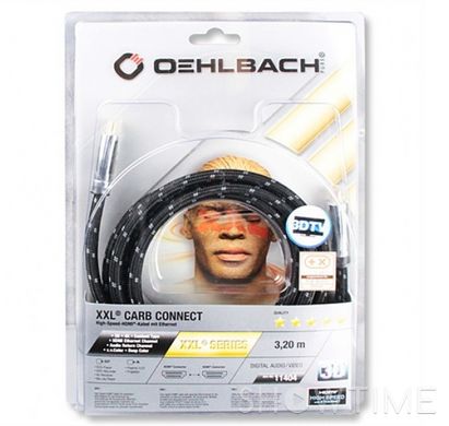 Oehlbach 11401 Carbon Connect HDMI Ethernet cable 10 m 438741 фото