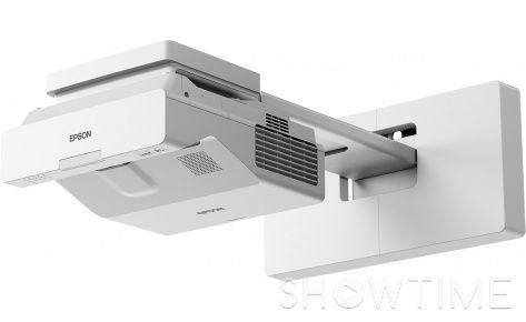 Проектор інсталяційний ультракороткофокусний лазерний 1024x768 LCD 3800 Лм Wi-Fi білий Epson EB-720 (V11HA01040) 1-000433 фото