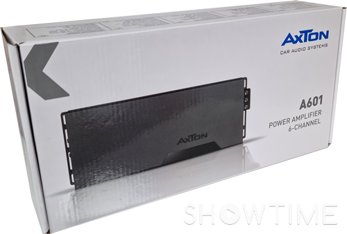Axton A601 — Автомобільний підсилювач, 6х100/170 Вт (4/2 Ом) 1-010170 фото