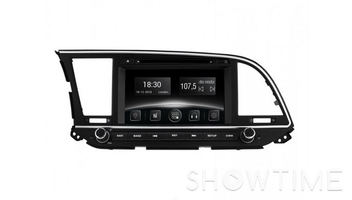 Автомобільна мультимедійна система з антибліковим 8 "HD дисплеєм 1024x600 для Hyundai Elantra UD 2016-2017 Gazer CM5008-UD 525596 фото