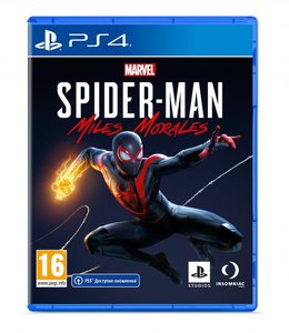 Диск для PS4 Marvel Spider Man. Miles Morales Sony 9819622 1-006848 фото