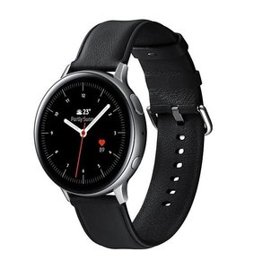 Смарт-годинник Samsung Galaxy watch Active 2 Stainless steel 44mm (R820) Black 517101 фото