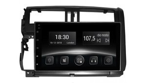 Автомобільна мультимедійна система з антибліковим 10.1 "HD дисплеєм 1024x600 для Toyota Land Cruiser Prado J150 2010-2013 Gazer CM5510-J150 526775 фото