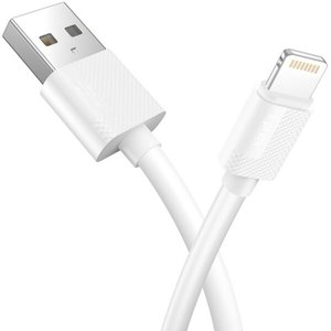 Кабель T-Phox Nets USB - Lightning White 0.3м (T-L801(0.3) WHITE) 470406 фото