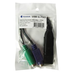 Адаптер Dynamode PS/2 - USB (USB TO PS/2) 460883 фото