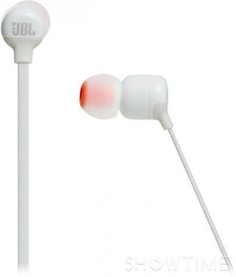 JBL JBLT160BTWHT — Наушники с микрофоном беспроводные вакуумные Bluetooth белые 1-004377 фото