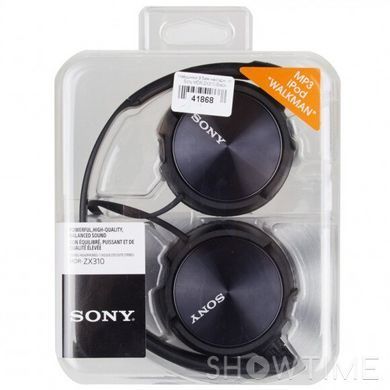 Наушники Sony MDR-ZX310 Black 531099 фото