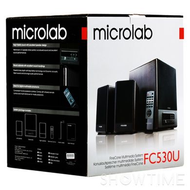 Акустична система 64 Вт Microlab 2.1 FC530U Wooden + ДК 434448 фото