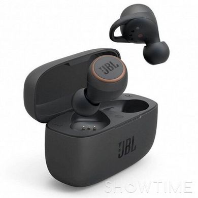 JBL Live 300 TWS Black (JBLLIVE300TWSBLK) — Навушники бездротові вакуумні Bluetooth (Вітрина) 1-007610 фото