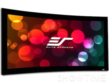 Проекционный экран настенный изогнутый Elite Screens Curve 84WH1 (84 ", 16:9, 186.2x105.2 см) 530036 фото
