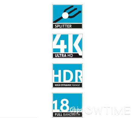 Спліттер / даунскейлер PureTools - HDMI 1x4, 4K (60Hz 4: 4: 4) PureLink PT-SP-HD14D 542326 фото