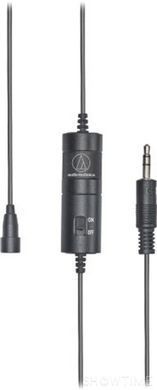 Петличный микрофон 3.5 мм с адаптером для смартфона Audio-Technica ATR3350xiS 527204 фото