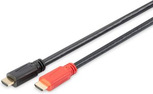 Digitus AK-330118-200-S — кабель HDMI UHD 4K, w/Ethernet/Amplifier, type A M/M, 20 м 1-005055 фото