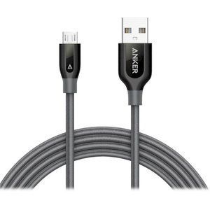 Кабель Anker Powerline+ USB/Apple Lightning V2 Space Gray 3м (A8123HA1) 470464 фото