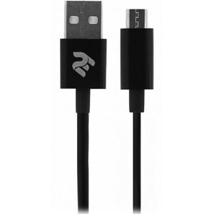 Кабель 2E USB2.0 AM/Micro-BM Black 1м (2E-CCMAB-BL) 470594 фото