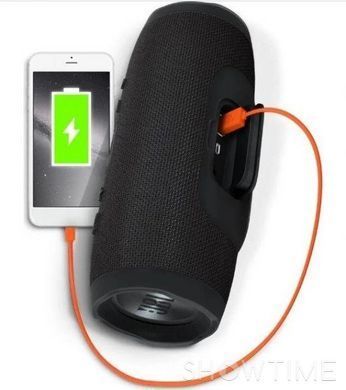 JBL Charge 3 Stealth Edition Black (JBLCHARGE3SEBLK) &mdash; Портативна Bluetooth колонка 20 Вт 1-007456 фото