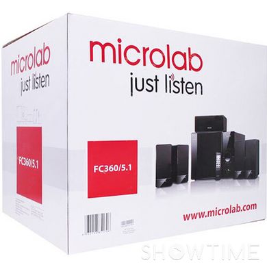 Колонки Microlab FC-360 5,1, Black (FC-36051) 532527 фото