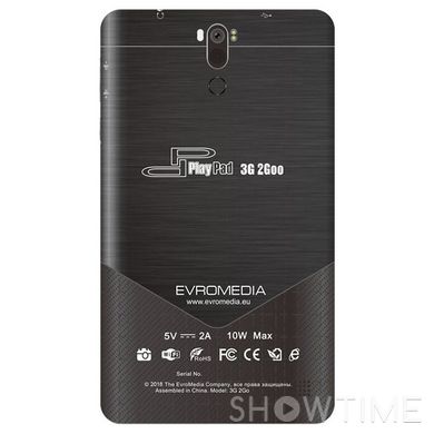 Планшет Evromedia Play Pad 3G 2Goo 16GB 453777 фото