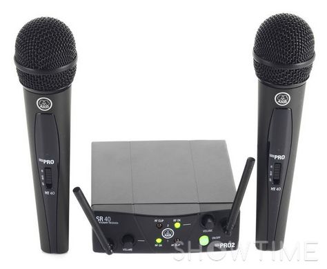 Микрофонная радиосистема AKG WMS40 Mini2 Mix Set BD ISM2/3 EU/US/UK 3352H00010 531758 фото