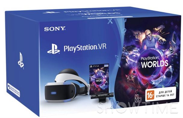 Окуляри віртуальної реальності SONY PlayStation VR (Camera +VR Worlds) (9947066) 434137 фото