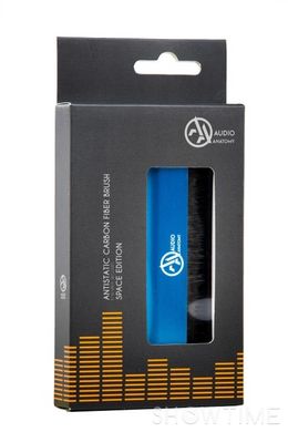 Audio Anatomy Carbon Fiber Brush (ACCLP031) — Антистатична щітка для чищення вінілу, блакитна 1-008014 фото