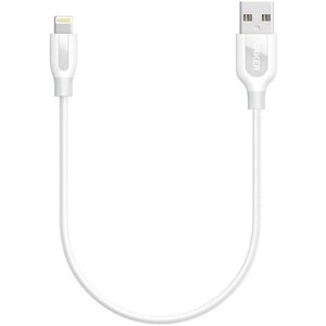 Кабель Anker Powerline+ USB/Apple Lightning V2 White 0.3м (A8124H21) 470465 фото