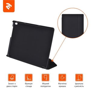 Чохол 2E для Lenovo Tab4 10" Plus, Case, Black 521504 фото