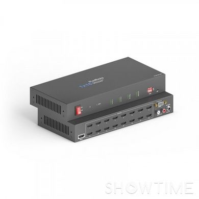 Спліттер / даунскейлер з аудіо де-ембеддером PureTools - HDMI 1x16, 4K (60Hz 4: 4: 4) PureLink PT-SP-HD116DA 542299 фото