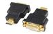 Адаптер HDMI to DVI, F/M, позолоченные контакты Cablexpert A-HDMI-DVI-3 444410 фото 1