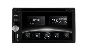 Автомобільна мультимедійна система з антибліковим 6.2 "дисплеєм 800x480 для Nissan Tiida SC11, Qashqai, X-Trail, Patrol, 2004-2010 Gazer CM6006-SC11 526478 фото