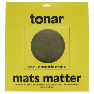 Мат антистатический для опорного диска винилового проигрывателя Tonar Nostatic Mat II 5312 529577 фото