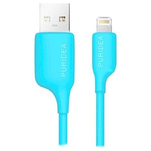 Кабель PURIDEA USB/Apple Lightning Blue 1.2м (L02-BLUE) 469393 фото