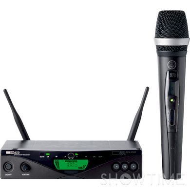 AKG WMS470 Vocal Set D5 Band 8 50mW 3305X00230 — Мікрофонна система з мікрофона HT470 та бази (ресивера) SR470 1-004330 фото