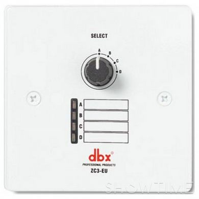 Настенный контроллер управления ZonePro DBX DBXZC3V-EU 729611 фото