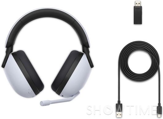 Sony Inzone H7 White (WHG700W.CE7) — Бездротові повнорозмірні геймерські навушники радіоканал 1-009338 фото