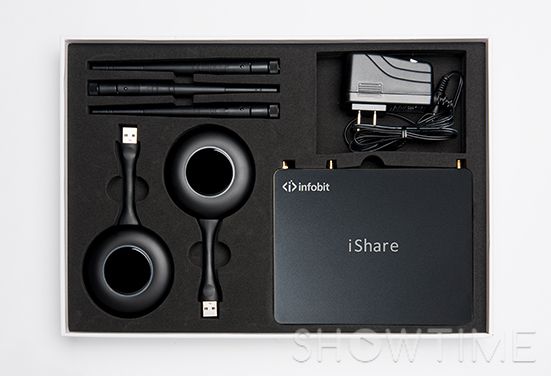 Infobit iShare i100A презентаційна система, Одне джерело, 1x USB-A кнопка в комплекті. 542057 фото