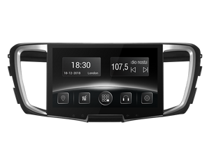 Автомобільна мультимедійна система з антибліковим 10.1 "HD дисплеєм 1024x600 для Honda Accord CR 2013 - 2017 Gazer CM6510-CR