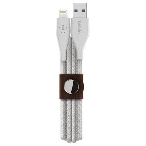 Кабель Belkin DuraTek Plus Lightning to USB-A White 1.2м (F8J236BT04-WHT) 470345 фото