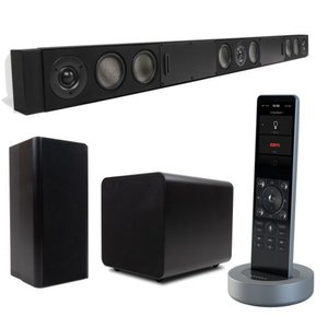 Комплект акустики черный WiSA Savant Smart Audio 5.1 + пульт ДУ Pro Remote X2 (PKG-SA1RMB-00) 1-000301 фото