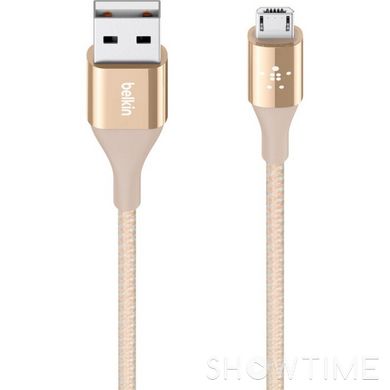 Кабель Belkin MIXIT DuraTek Micro-USB to USB Gold 1.2м (F2CU051BT04-GLD) 470410 фото
