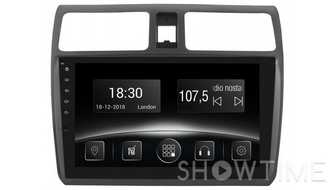 Автомобільна мультимедійна система з антибліковим 10.1 "HD дисплеєм 1024x600 для Suzuki Swift ZD 2004-2010 Gazer CM6510-ZD 526729 фото