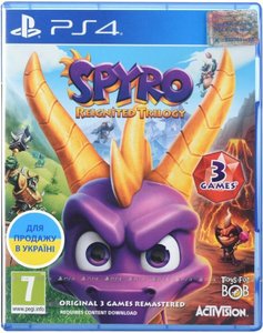 Програмний продукт на BD диску PS4 Spyro Reignited Trilogy [Blu-Ray диск] 504875 фото