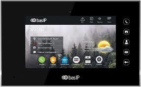 IP відеодомофон BasIP AQ-07L Black
