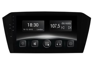 Автомобільна мультимедійна система з антибліковим 10.1 "HD дисплеєм 1024x600 для Volkswagen Passat B8 3G2 2014-2017 Gazer CM5510-3G2 524221 фото