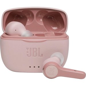 JBL JBLT215TWSPIKEU — Наушники с микрофоном беспроводные вакуумные Bluetooth розовые 1-004382 фото