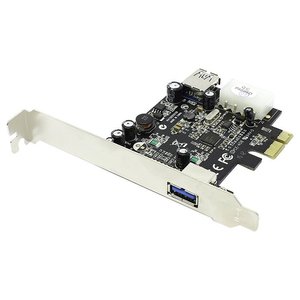 Контролер STLAB PCI-E to USB 3.0 1+1-Ports (U-720) 461138 фото